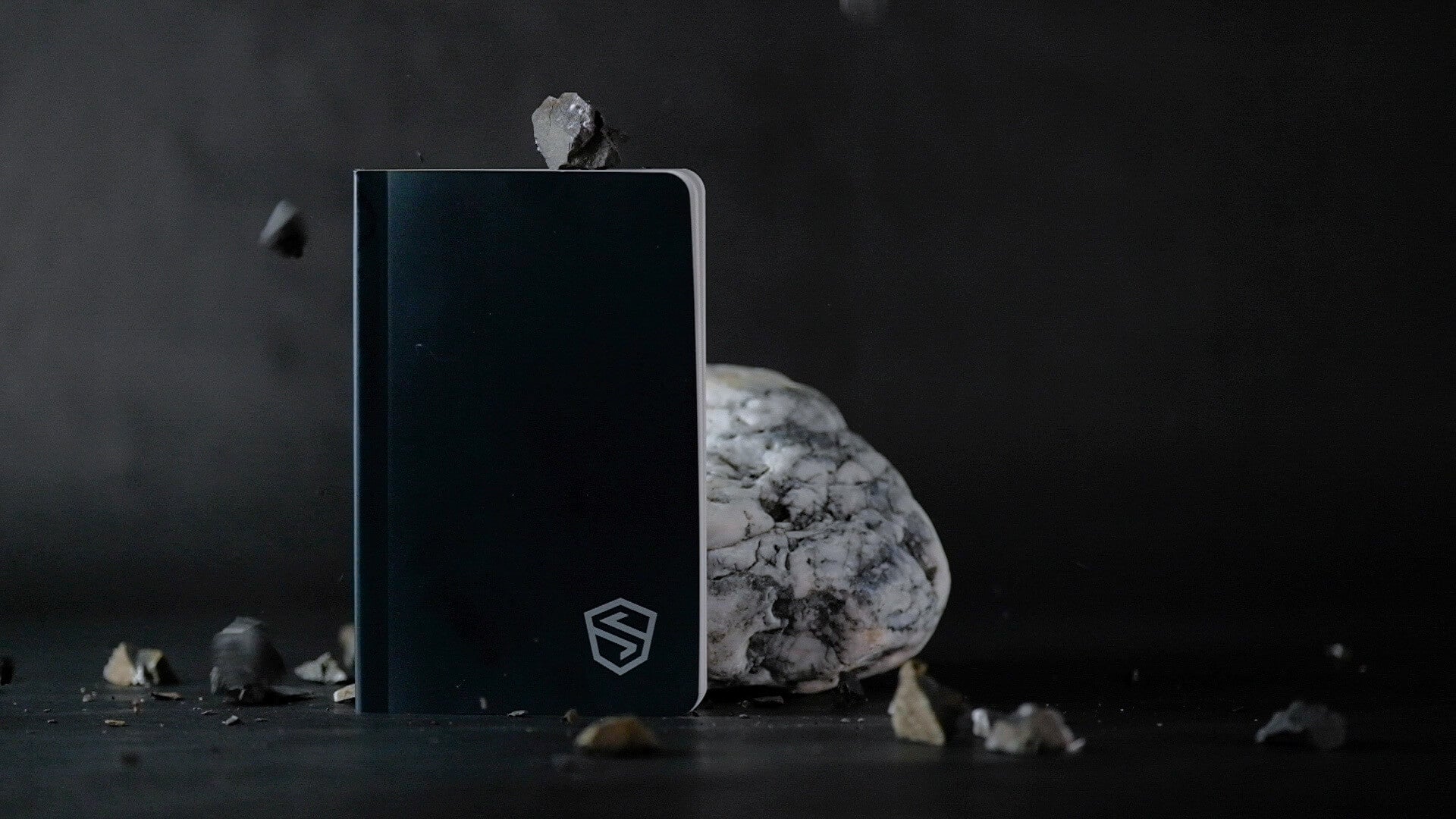 The stonebook by shieldfolio the best seller seed phrase storage notebook for crypto