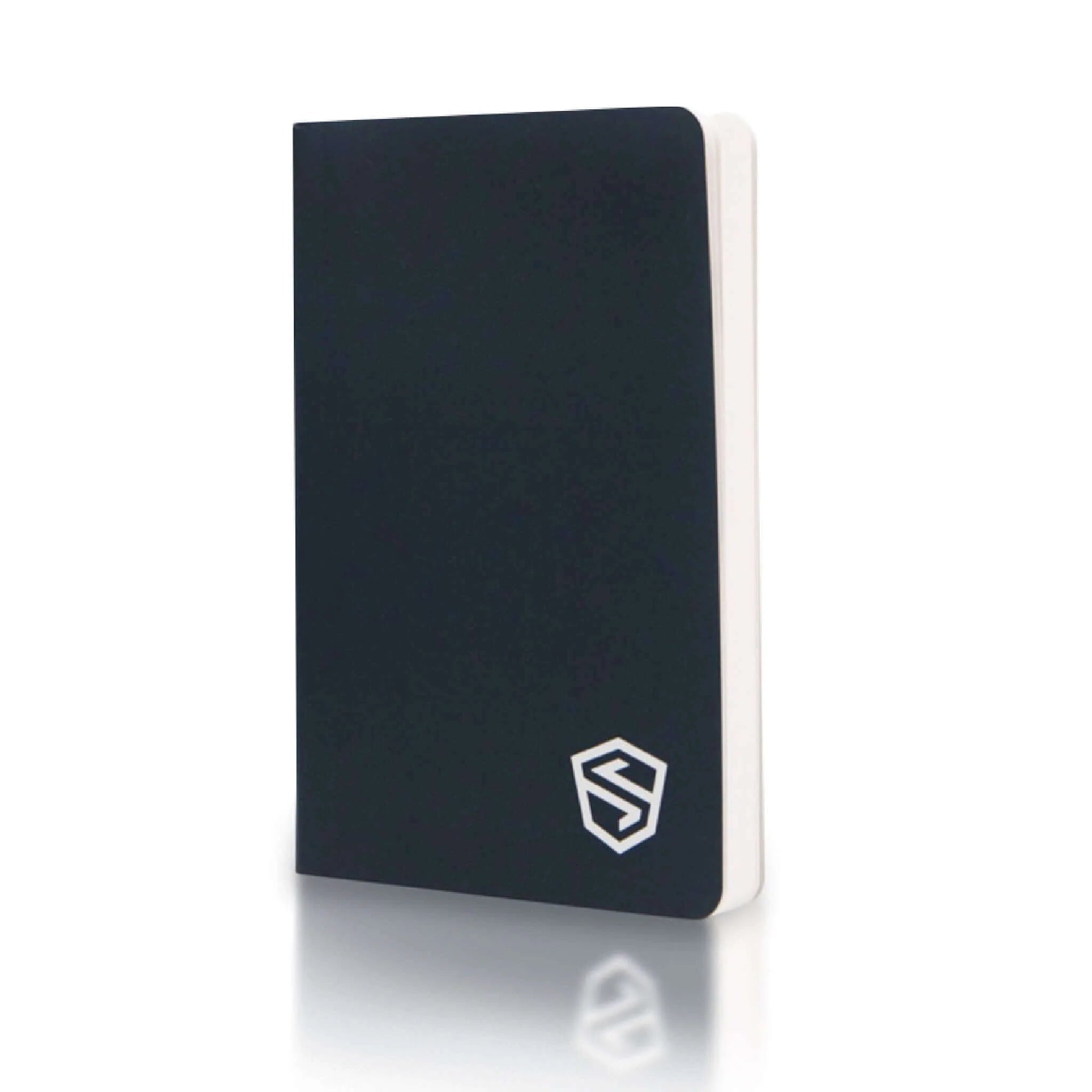 Seed phrase storage notebook for backing up cryptocurrency wallets by Shieldfolio