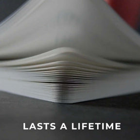 Stone paper pages from the shieldfolio stonebook lasts a lifetime